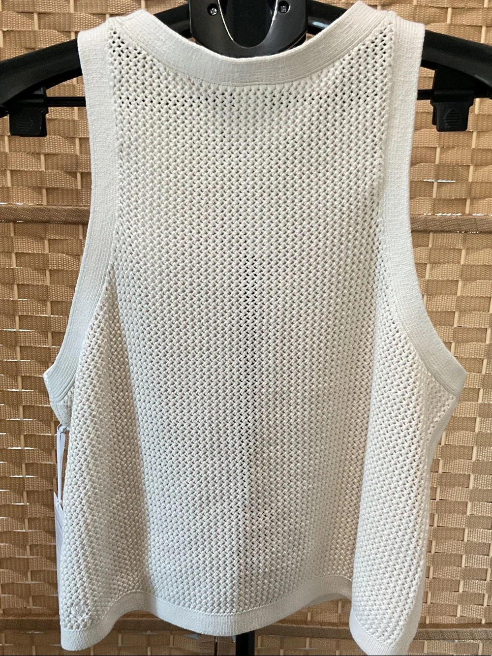 lululemon athletica Cotton Crochet Mesh Tank Top LTIV